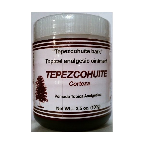 Tepezcohuite Bark Tepezcohuite Corteza Topical Analgesic Ointment 3.5 oz.