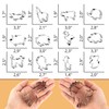 Pack of 12 Animal Cookie Cutter Set – Stainless Steel