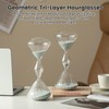 Hourglass Timer Table Decor- 60 Minutes Sand Timer Set of