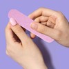 100/180 Grit Mini Nail Files, 6Pcs Thickened Professional Nail Files