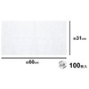Antibacterial Counter Cloths, 100 Pieces, White