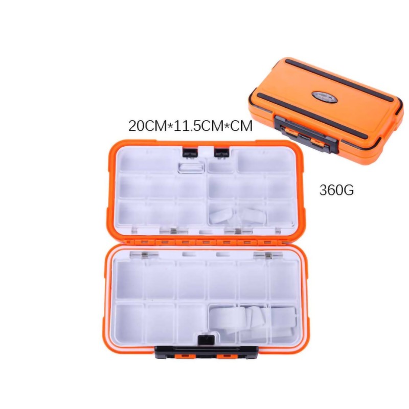 Waterproof Clamshell Tool Box Detachable Plastic Sealed Tool Box for
