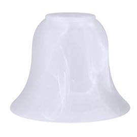 Lamp Glass White Diameter 135 mm Alabaster Glass Replacement Glass Lamp Glass Shade E14 Lampshade Round
