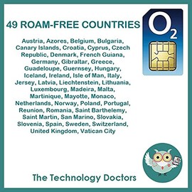 Unlimited O2 5G Business Mobile SIM with EU Roaming, Calls & SMS
