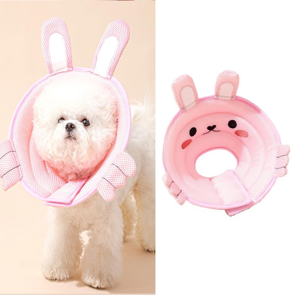 MANON ROSA Cat Cone E-Collar: Soft After Surgery Elizabethan Collar