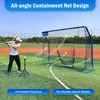 Baseball Softball Net with Blocking System,10x7ft Batting Cage Practice Net