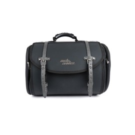 MOTO NOSTRA Suitcase, bag for pannier rack, 480 x 300 x 270 mm, 35 litres, black, compatible with Vespa, Lambretta, ET4, S50-150