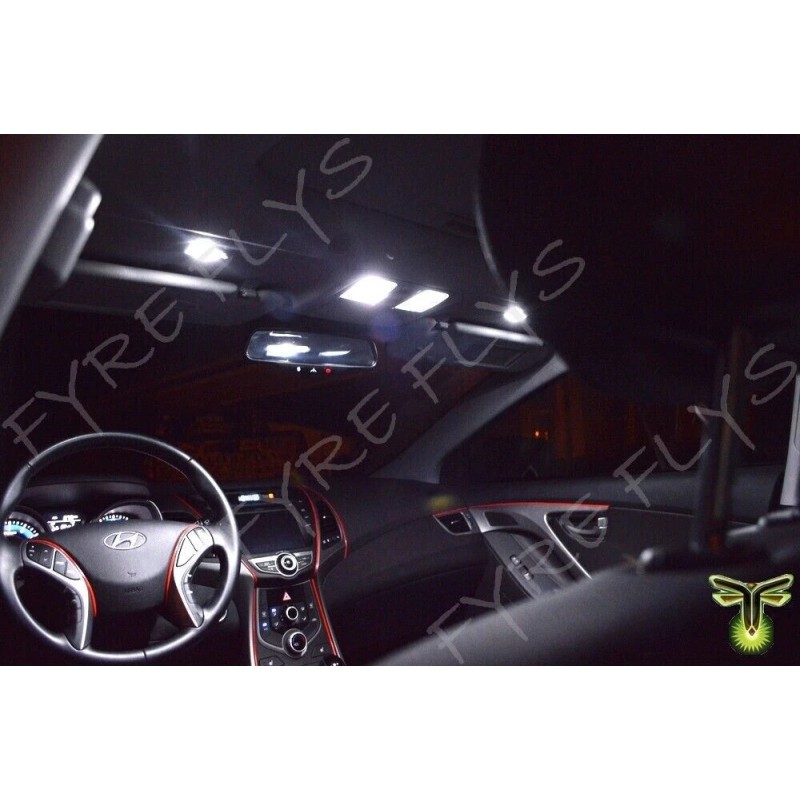 Fyre flys 21 Pc White 5050 LED Package Kit Interior