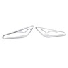 2PCS Front Fender Chrome Finisher 51117338569 Replacement for X3 X4