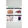 TSA-Approved Leakproof Toiletry Bags 4-Pack Clear Zipper Pouches for Liquids,