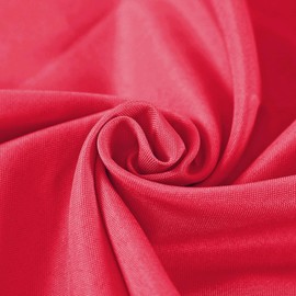 Cloth Napkins 17x17 inch Washable Polyester Dinner Napkins Soft Table Napkins for Wedding Party Dining Banquet(Red,12PCS)