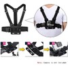 Adjustable Elastic Belt Body Mount Chest Head Strap Harness Set