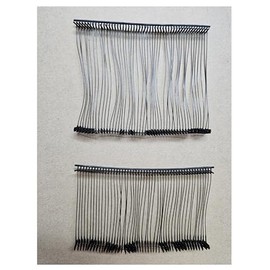 1000 Black Tag Gun Barbs Fasteners Standard Price Labels Clothing Tagging Attachers Choose Size (50+75mm)
