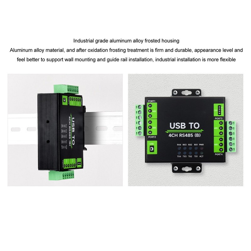 USB to RS485 Converter USB to 4CH RS485 Industrial Grade