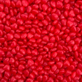 Cinnamon Imperial Hearts | 3 Pound Bag | Hot Cinnamon Candy Bulk | Heart Shaped Candy Bits for Baking, Decorating, Gifting, and Snacking | Retro Candies