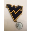 WVU West Virginia Mountaineers Vintage Embroidered Iron On Patch 3”