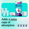 Because Premium Incontinence Booster Pads for Men and Women, Adds