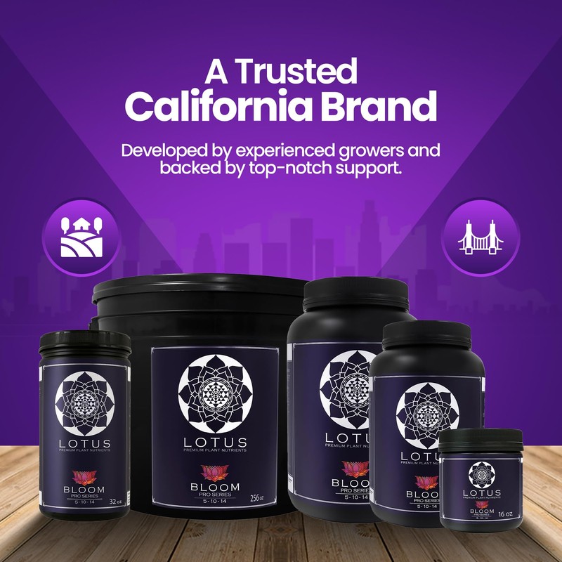 Bloom Pro Series - Hydroponic Plant Nutrients and Fertilizer, Water