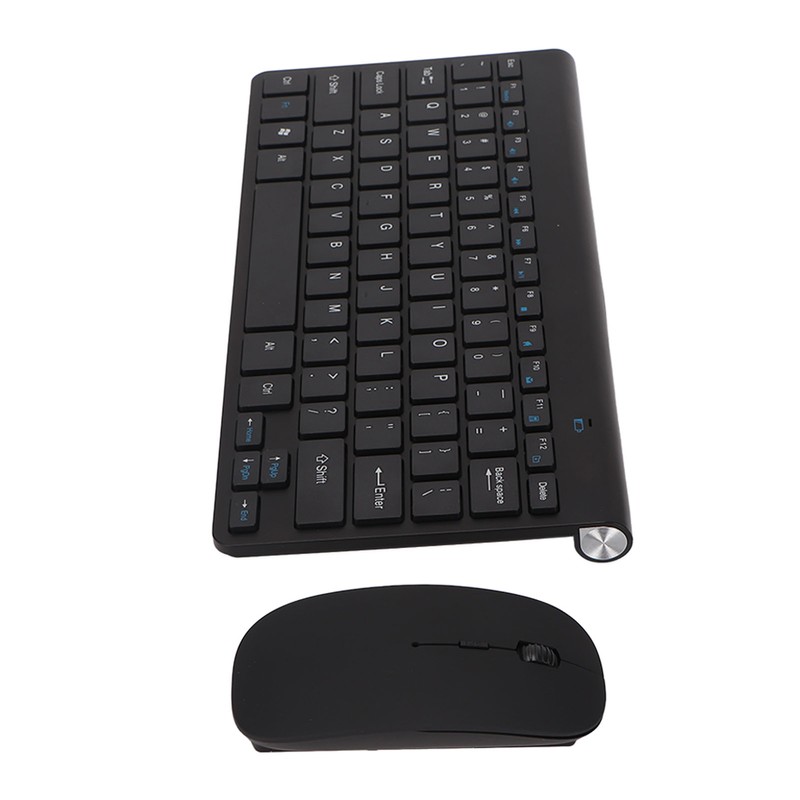 2.4G Wireless Keyboard Mouse Combo 78 Keys UV Screen Printing