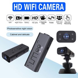 Outdoor Security Camera, Indoor Outdoor WiFi Home Cam with App Remote Control, 90° Wide Angle, NightVision, Motion Detection, Built in Mic, 1080P Surveillance Camera for Home