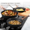 Vinchef Non Stick Frying Pan with Lid,9.5 Inch Anti Scratch