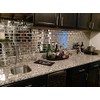2" x 6" Wide Beveled Subway Antique Mirror Tile Backsplashes