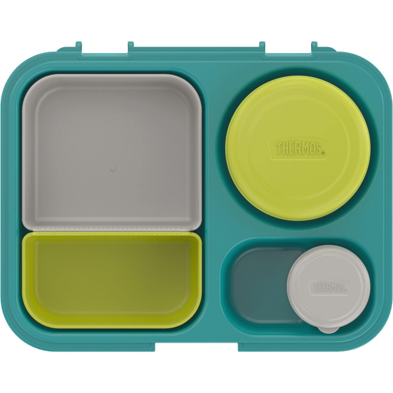 THERMOS Kids Freestyle Food Storage Lunch Kit, Blue