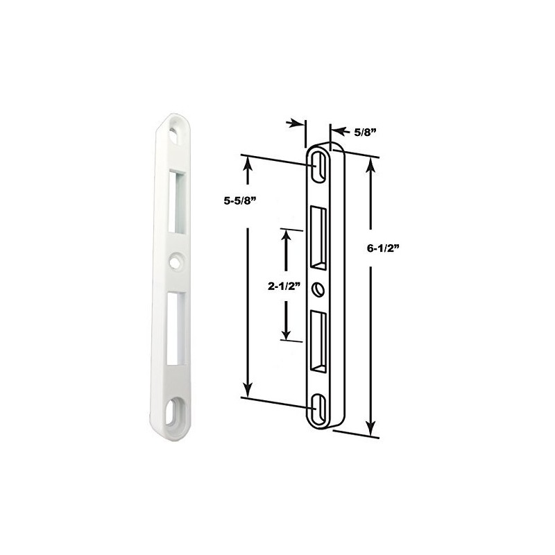 TechnologyLK Patio Door Keeper for 2-Point Mortise Lock
