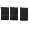 Yesmin Pack of 3 Bra Strap Extenders Extensions Elastic Extender