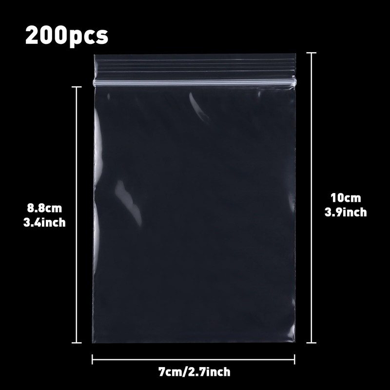 Bäcker & Lecker Zip Bags Pack of 200 7 x