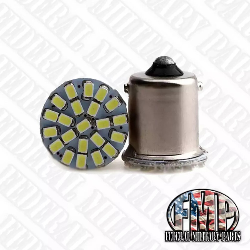 Side Marker Bulb Pair (6 Led Brightness) fits Military HUMVEE