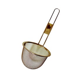 Genique Japanese Miso Soup Bowl, Misokoshi, Miso strainer DIssolving, Soup stock strainer, Stainless Steel, 2.75 inch,small
