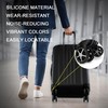 HoldFist （8 Pack） Luggage Wheel Covers for Most 8-Spinner Wheel