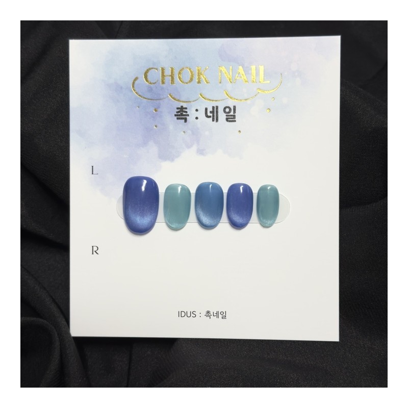 CHOK: 05 I'll show you the seaHandmade nail - oval