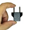 8 PCS American USA to European Outlet Plug Adapter