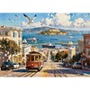 Lamplig San Francisco Travel Puzzles for Adults 1000 Piece Cable