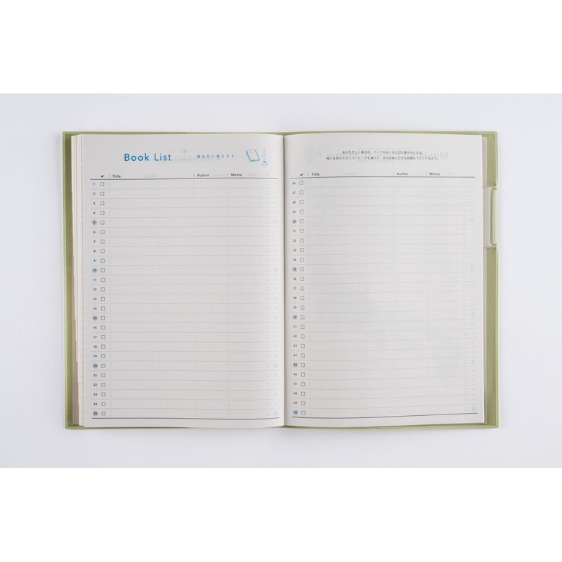 545 torinco11 Notebook Takahashi Shoten 2026 Edition Sage Green Weekly