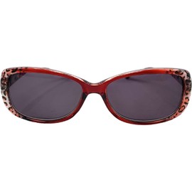 Incredible Bargains The Serengeti Reading Sunglasses, Fashion Tinted Sun Readers + 1.50 Red
