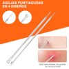 Kit Extractor de Puntos Negros y Espinillas de Acero Inoxidable