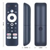 CLVIZCXOM Voice Remote Control Replacement for PUTRIMS Projector 4K Support