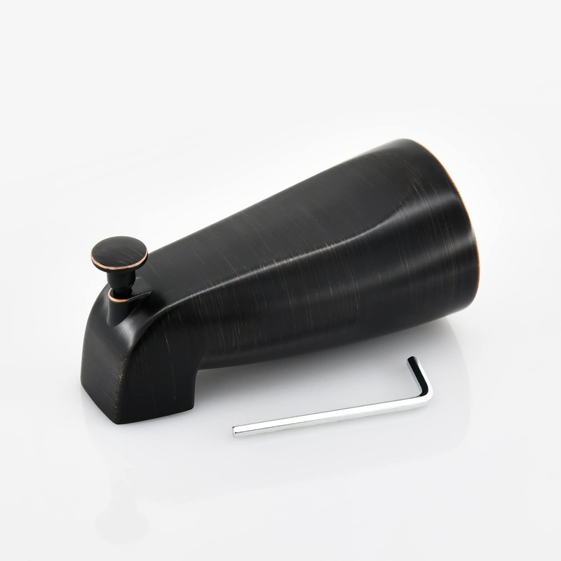 Slip Fit Tub Spout with Pull-Up Diverter for 1/2 inch