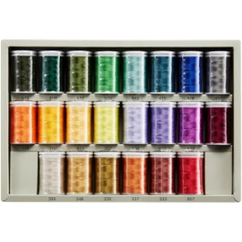 brother ETS22 Sewing Machine Embroidery Thread Ultra Boss 22 Color Set