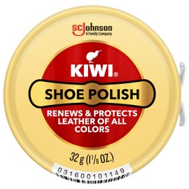 KIWI Shoe Polish, Neutral, 1 Metal Tin, 1.125 oz