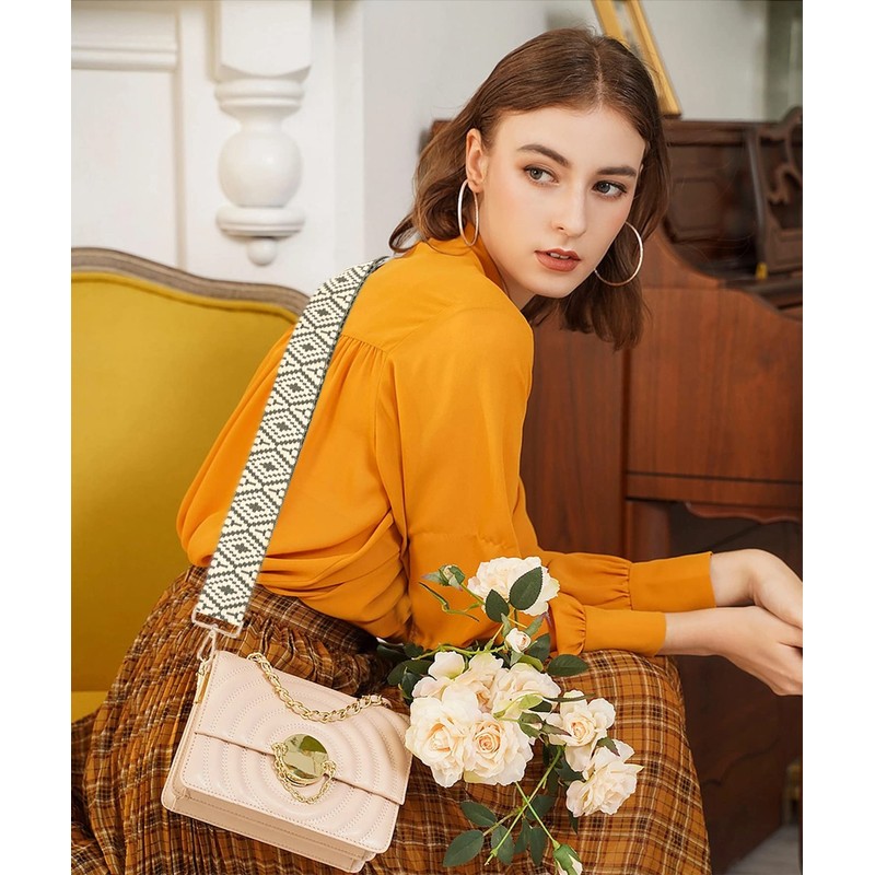 Purse Strap 1.5" Wide Replacement Crossbody Strap Handbag Guitar Strap