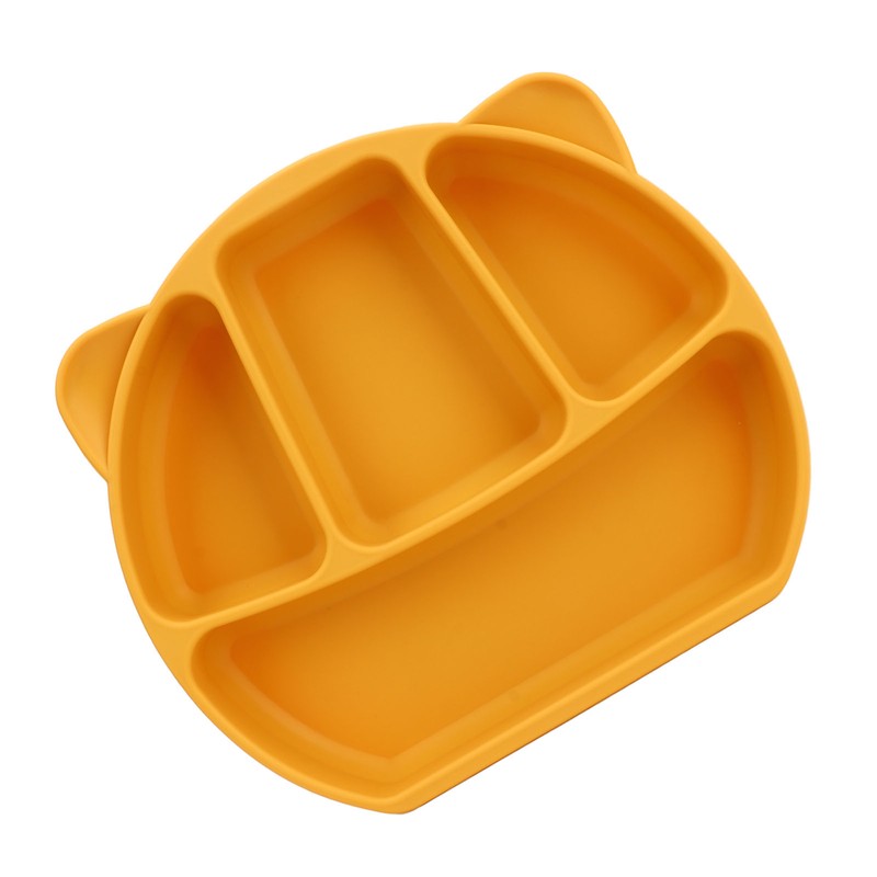 Silicone Suction Plate Safe Food Grade One Piece Cute Panda