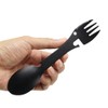 2Pack Multi-Function Fork Spoon,5-in-1 Multifunctional Utility Tactical Spork Combo, Fork,