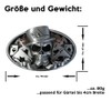 eeddoo® Gürtelschnalle - Glücksspiel Totenkopf - Poker Buckle (Buckle für