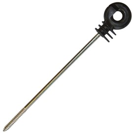 Agrarzone 10 x Long Handle Ring Insulator 22 cm Long - Durable Distance Insulator Track Insulator - Robust Insulators for Pasture Fence & Electric Fence