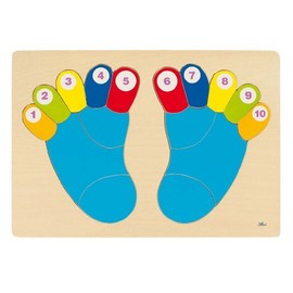 GoKi Wooden Feet Puzzle