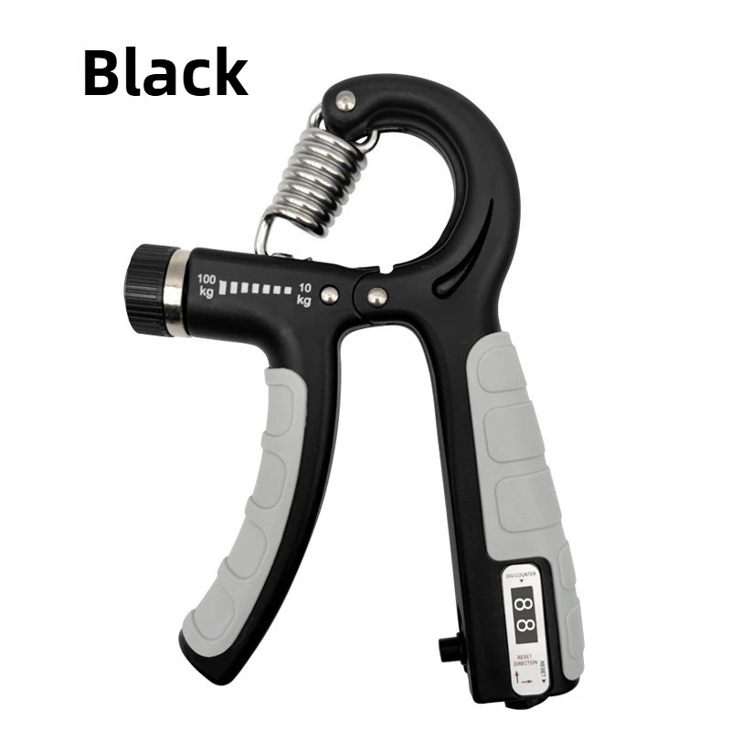 Adjustable Hand Grip Strengthener for Fitness Training – 10–100kg Spring